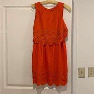 Ted Baker orange dress
